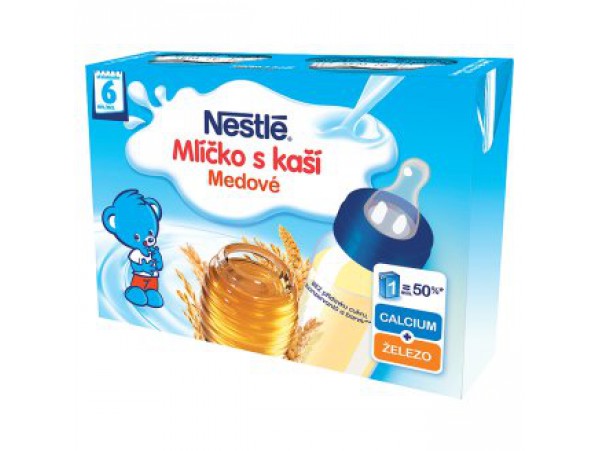 Nestlé каша с молоком со вкусом меда 2 х 200 мл